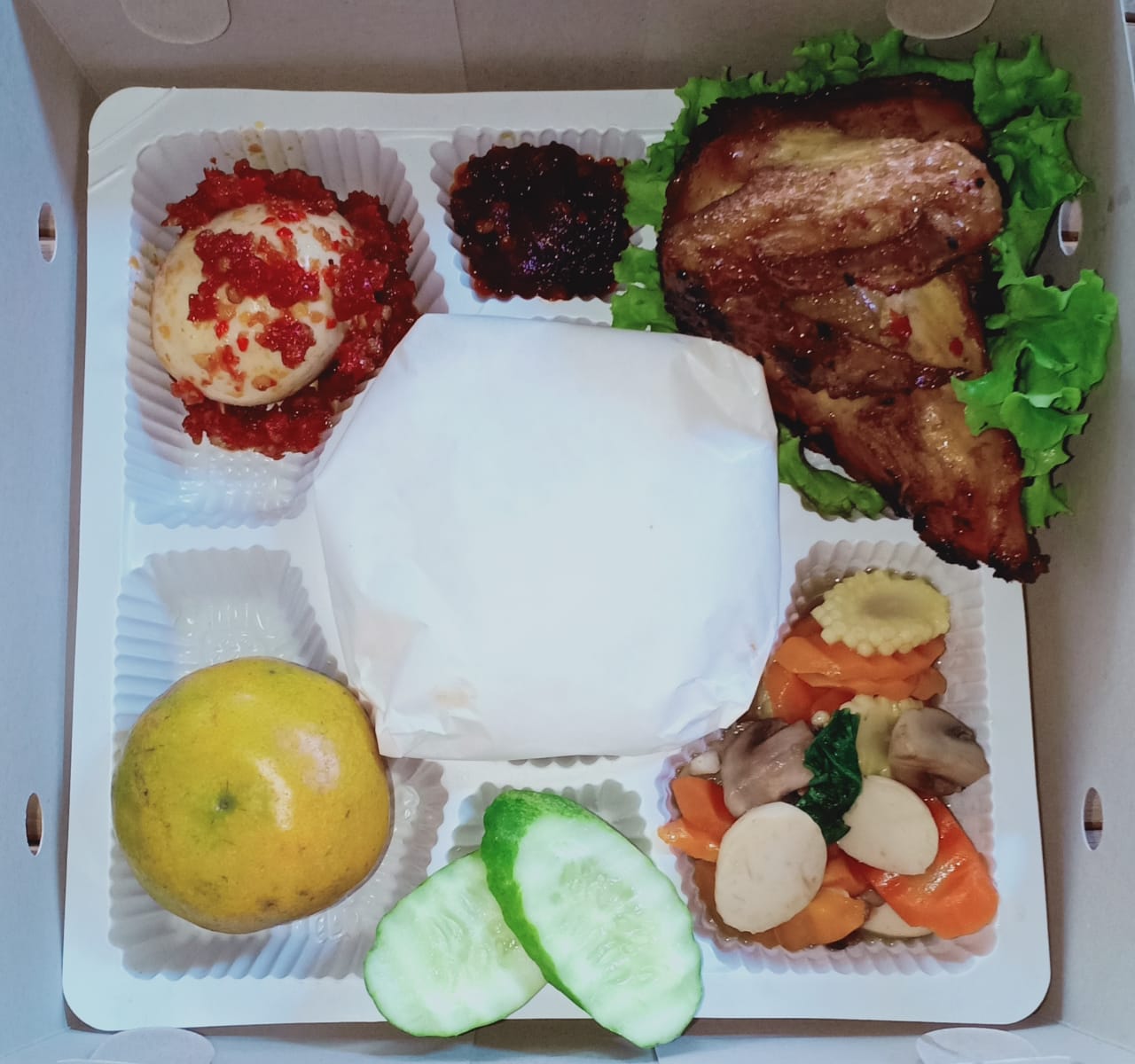 Paket ayam bakar dapur ukhtiya