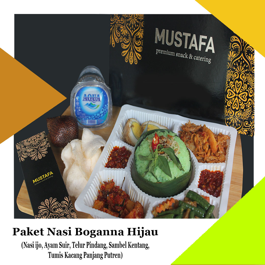 Nasi Boganna Hijau Mustafa