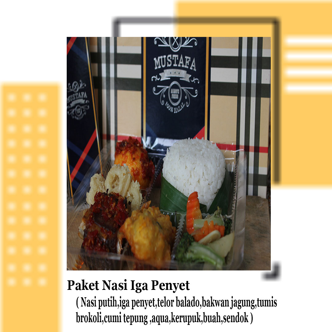 Nasi Iga Penyet Mustafa