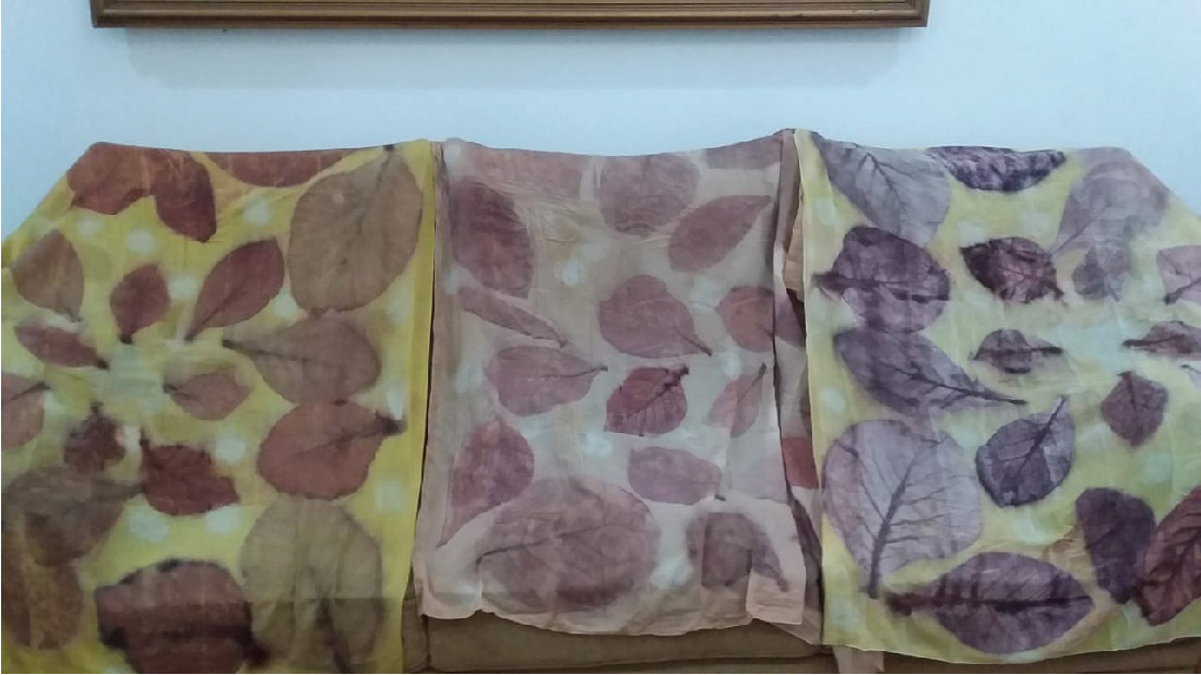 Beberapa Contoh Pattern Ecoprint