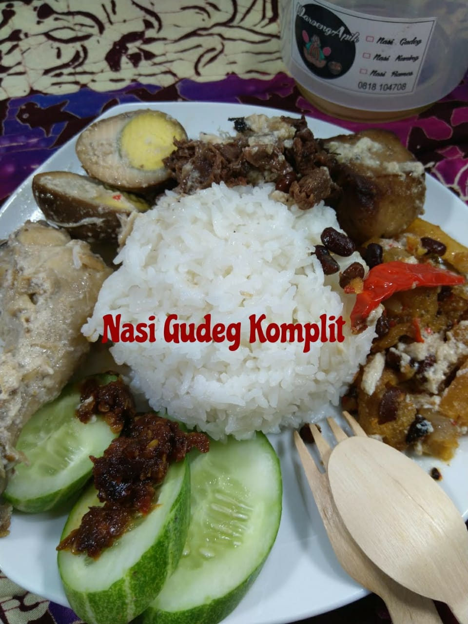 Nasi Gudeg Komplit