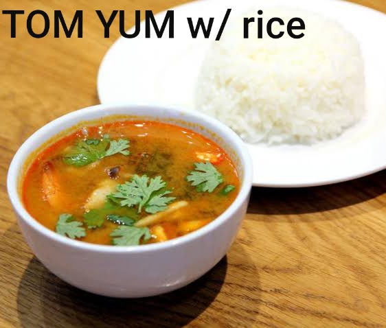 Paket Nasi Tom Yum Lengkap