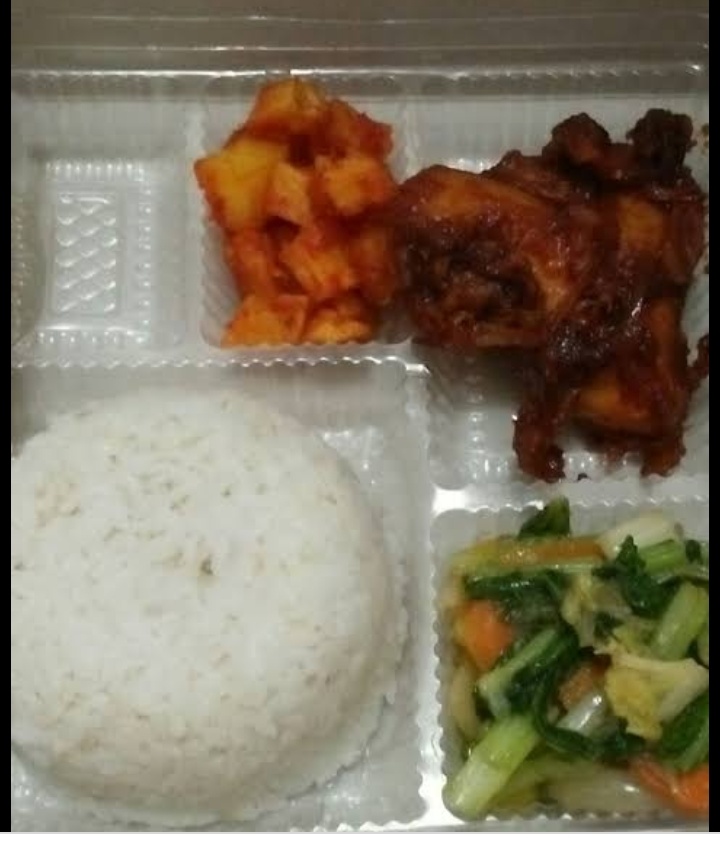 Nasi Ayam Saos Tiram