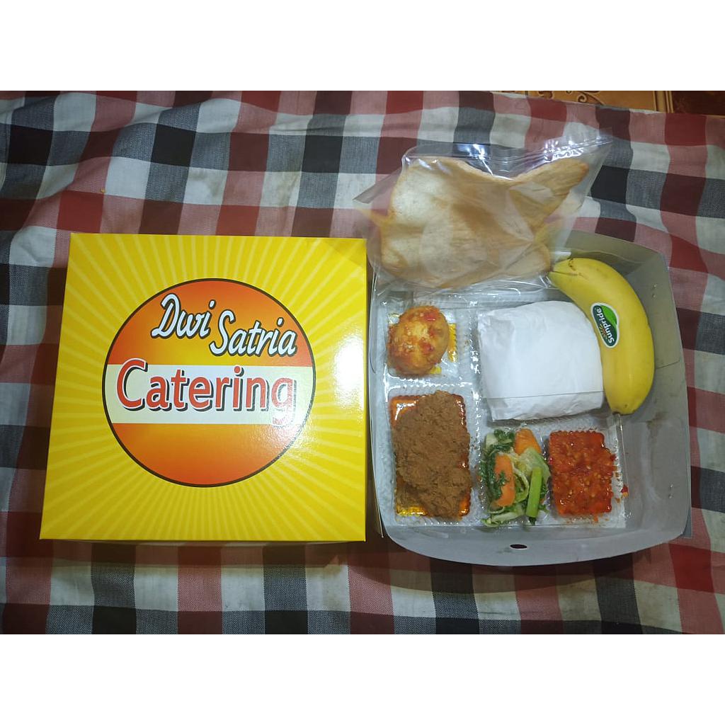 PAKET NASI BOX RP.46.000/BOX, SNACK RP.16.500,-/BOX